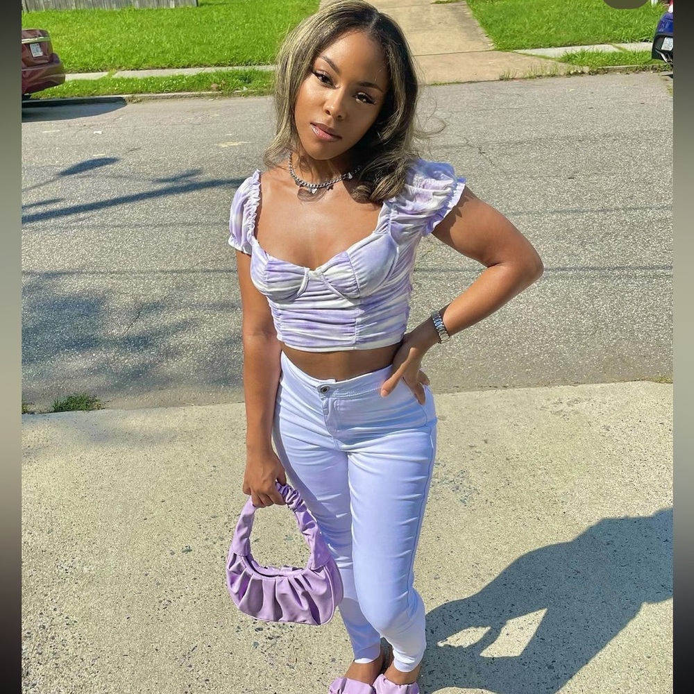 SHEIN Purple Mini Bag
